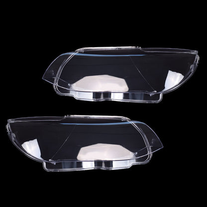 A Pair For BMW E92 Coupe E93 328i 2010-2013 LCI Clear Headlight Lens Covers