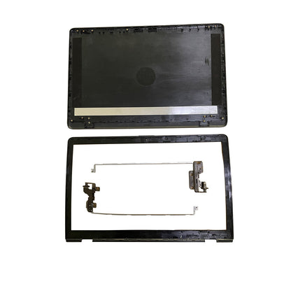 New For HP 17-BS 17-AK 17AY 17G-BR Top Back Cover Silver+Bezel+Hinges 926482-001