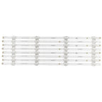 For Hisense Toshiba SVH500AG1 SVH500AH2 LED Backlight Strips (4) 50A6G 50C350KU