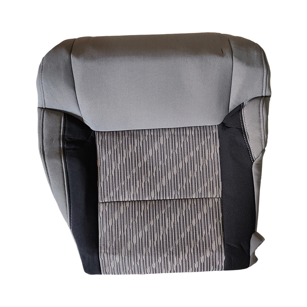 Front Driver Bottom Cloth Seat Cover Gray/Black For 2014 - 2021 Toyota Tundra