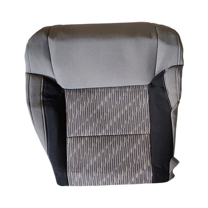 Front Driver Bottom Cloth Seat Cover Gray/Black For 2014 - 2021 Toyota Tundra