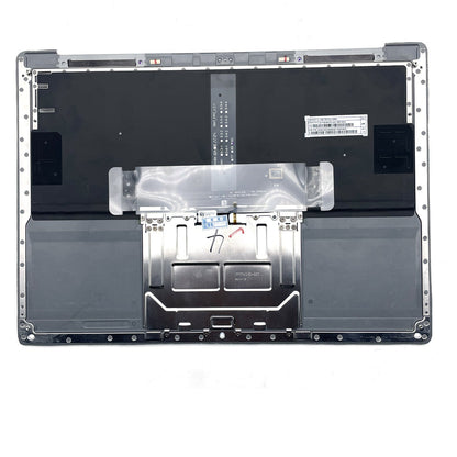 For Microsoft Surface 3 4 13.5" 1867 1868 1950 US Palmrest Backlit Keyboard Gray