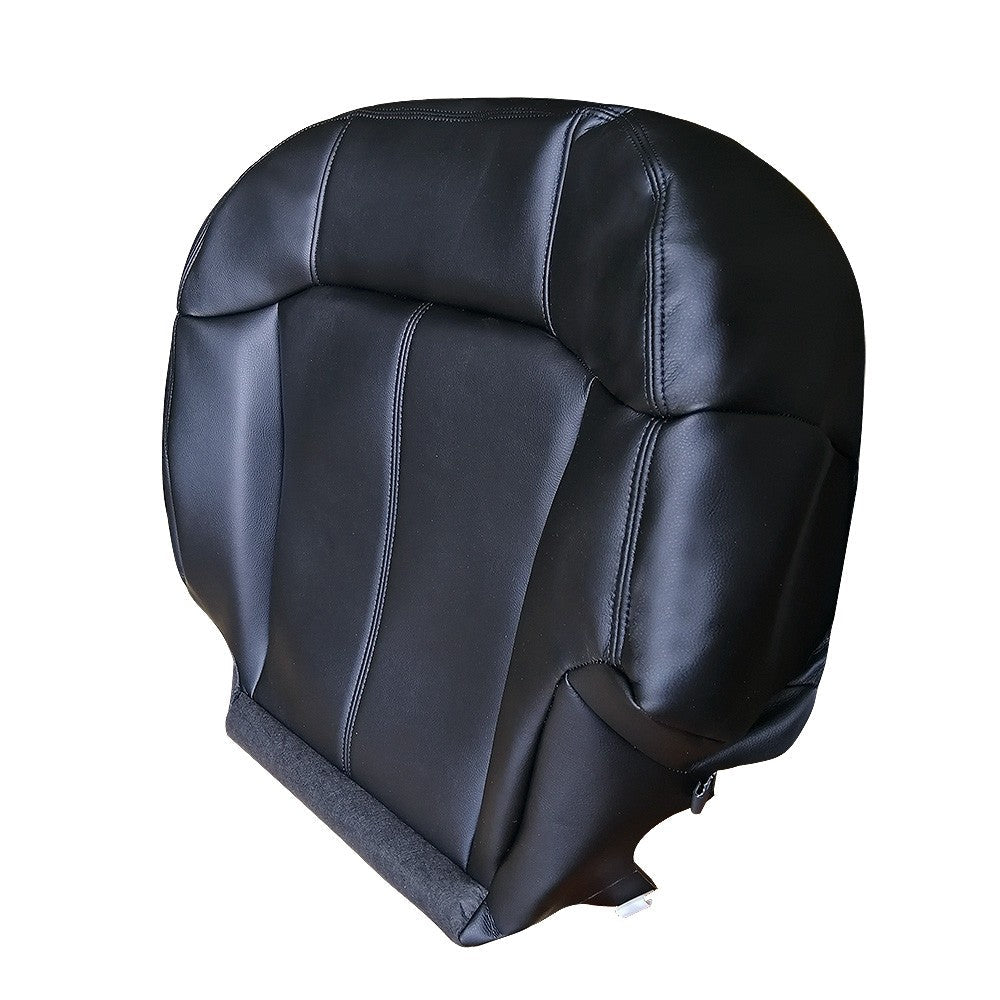 For 1999- 02 Chevy Silverado 1500 2500 Driver Side Leather Seat Cover Dark Gray