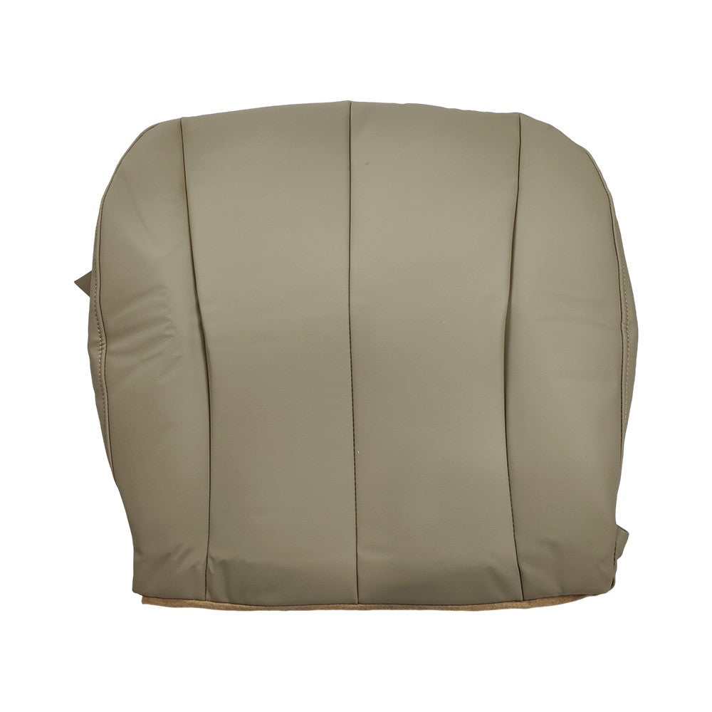 Driver Side Bottom Replacement Leather Seat Cover Tan For 2007-2011 Toyota Camry
