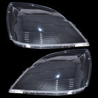 Driver + Passenger Pair Headlamp Headlight Lens Covers For Lexus GX470 2003-2009