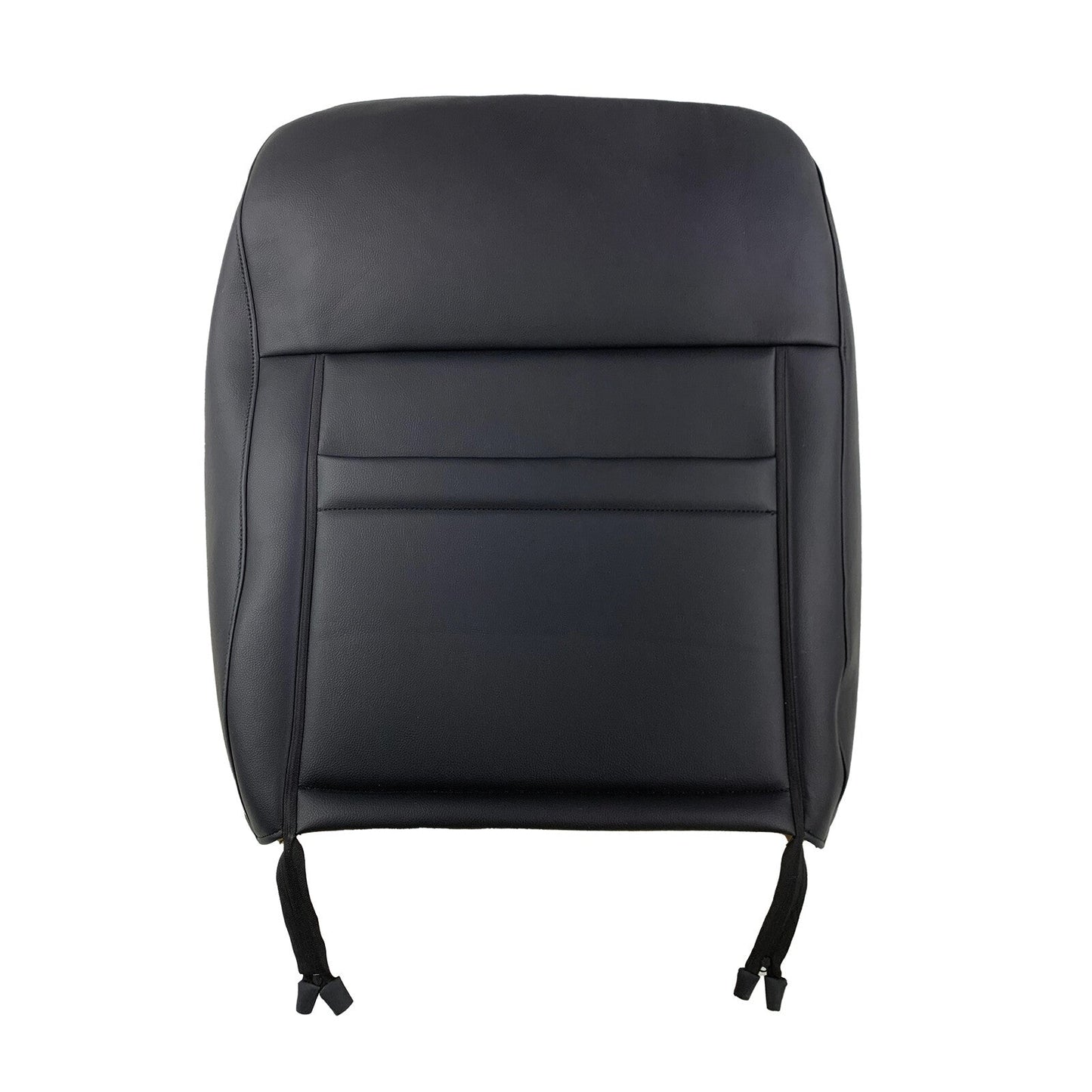 Front Leather Perforated Seat Cover Black For 2007-2014 Ford Expedition Limited