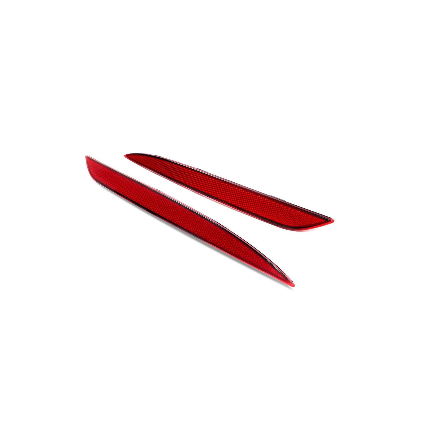 Tail Rear Bumper Reflector Red Pair LH RH For Tesla Model Y 2022 2021 2020