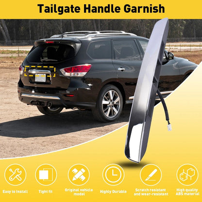Center Back Door Finisher Assy for 2013-20 Nissan Pathfinder 4-Door 3.5L V6 GAS