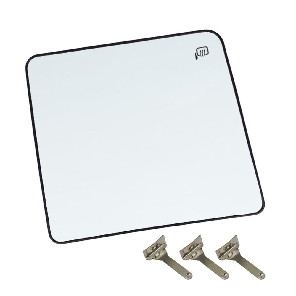 Upper Tow Mirror Glass Heated Right RH for Ford Super Duty F250 F350 F450