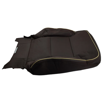 For 2015 2016-2019 Chevy Silverado High Country Driver Top Leather Seat Cover