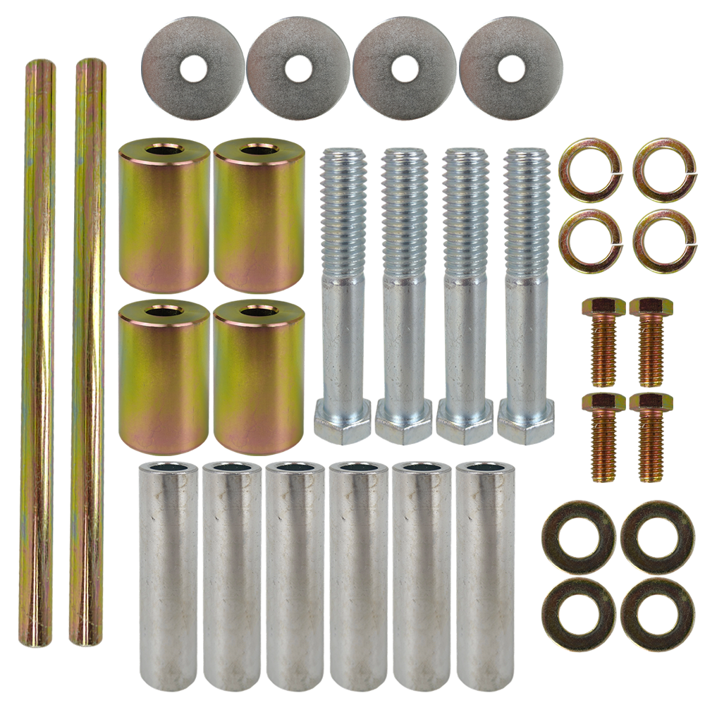 A-Arm Bushing Shafts Kit Rear Left & Right For Polaris Sportsman 400 450 600 700
