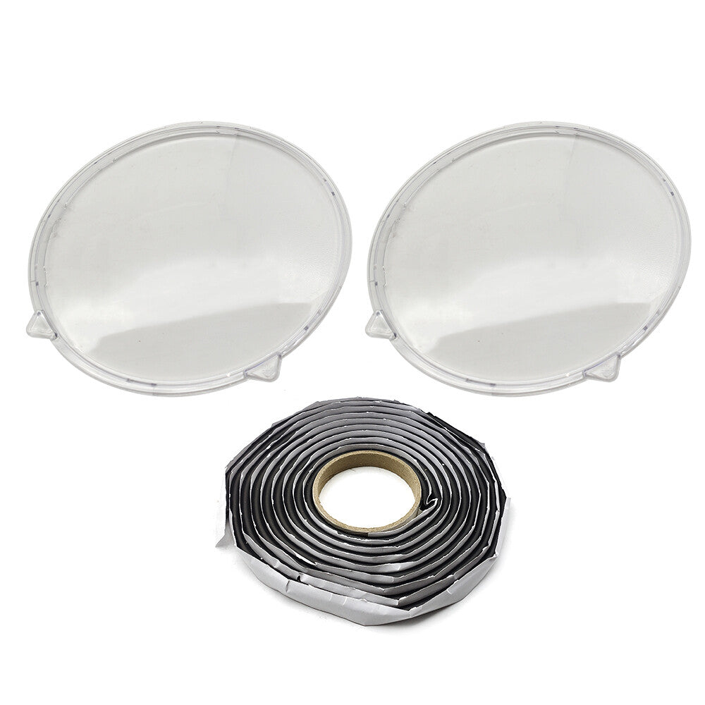 A Pair Front Headlight Lens Cover For 2020-2022 2023 Mercedes-Benz G-Class W464