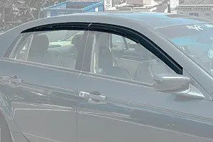 Window Visor Vent Rain Shades Guards Deflectors For 04-08 Acura TL Sedan Black