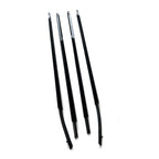 For 2012-2014 Toyota Camry Car Door Side Window Trim Moulding Belt Weatherstrip