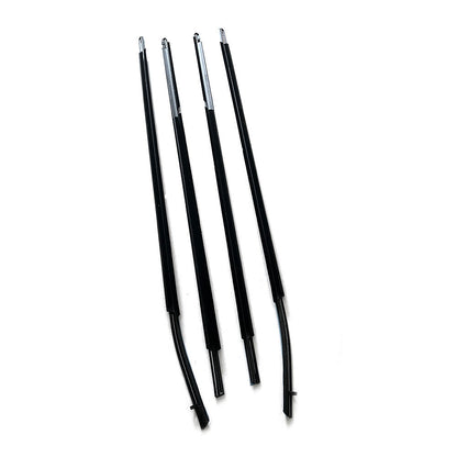 For 2012-2014 Toyota Camry Car Door Side Window Trim Moulding Belt Weatherstrip
