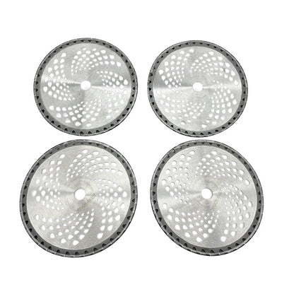 4 Pack Carbide Tip 10 Inch 40T Brush Cutter Blade Trimmer Blades for Weed Eater