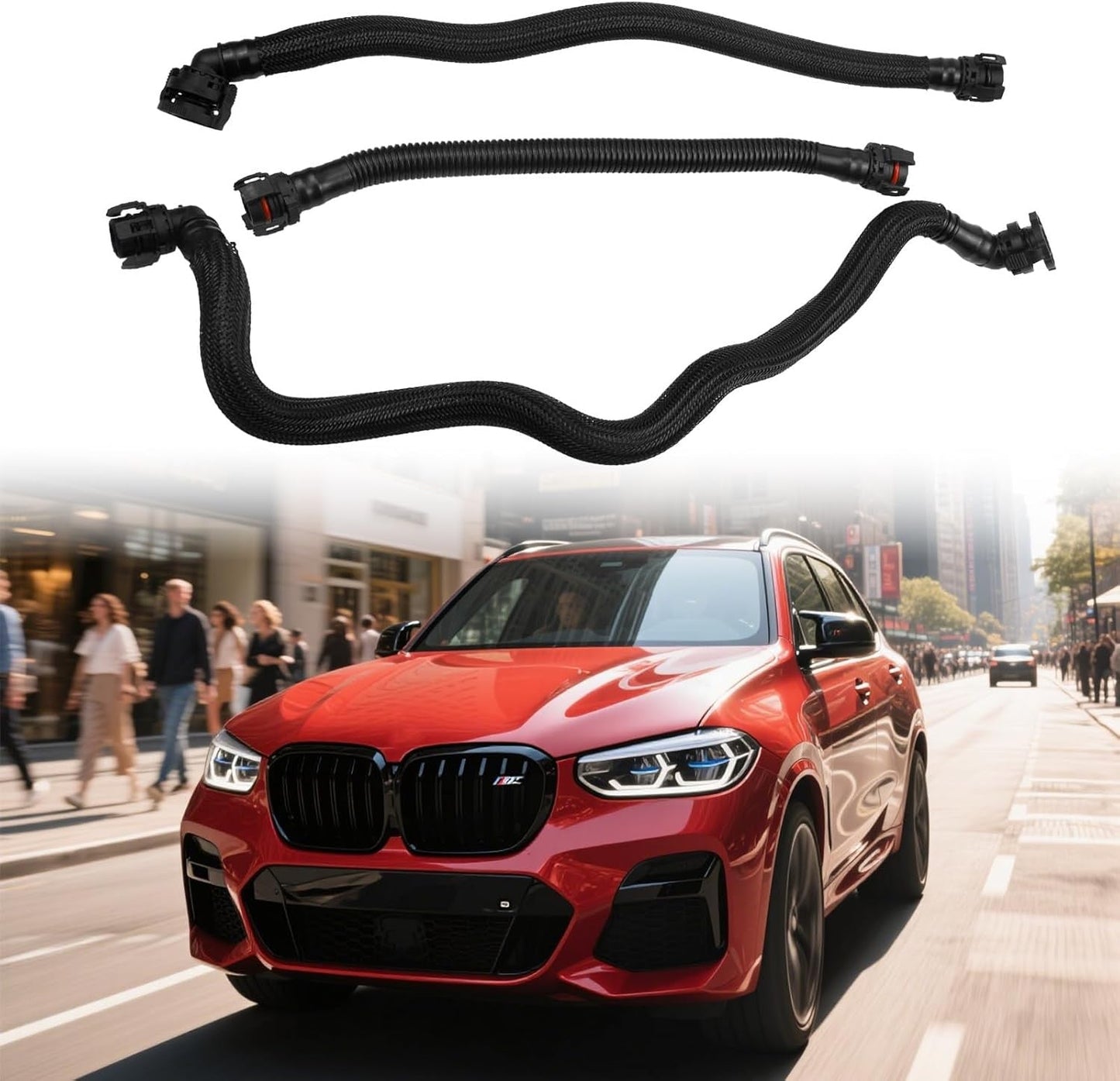 Crankcase Breather Vent Pipe Hoses For Sub-Zero Ice Machine BMW E70 11157589989