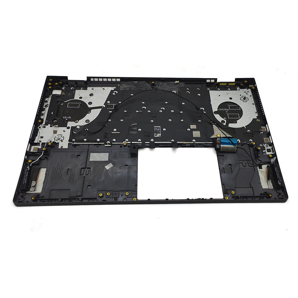 New Palmrest Upper Case Backlit US Keyboard For Dell Vostro 15 7510 0XV1DW XV1DW