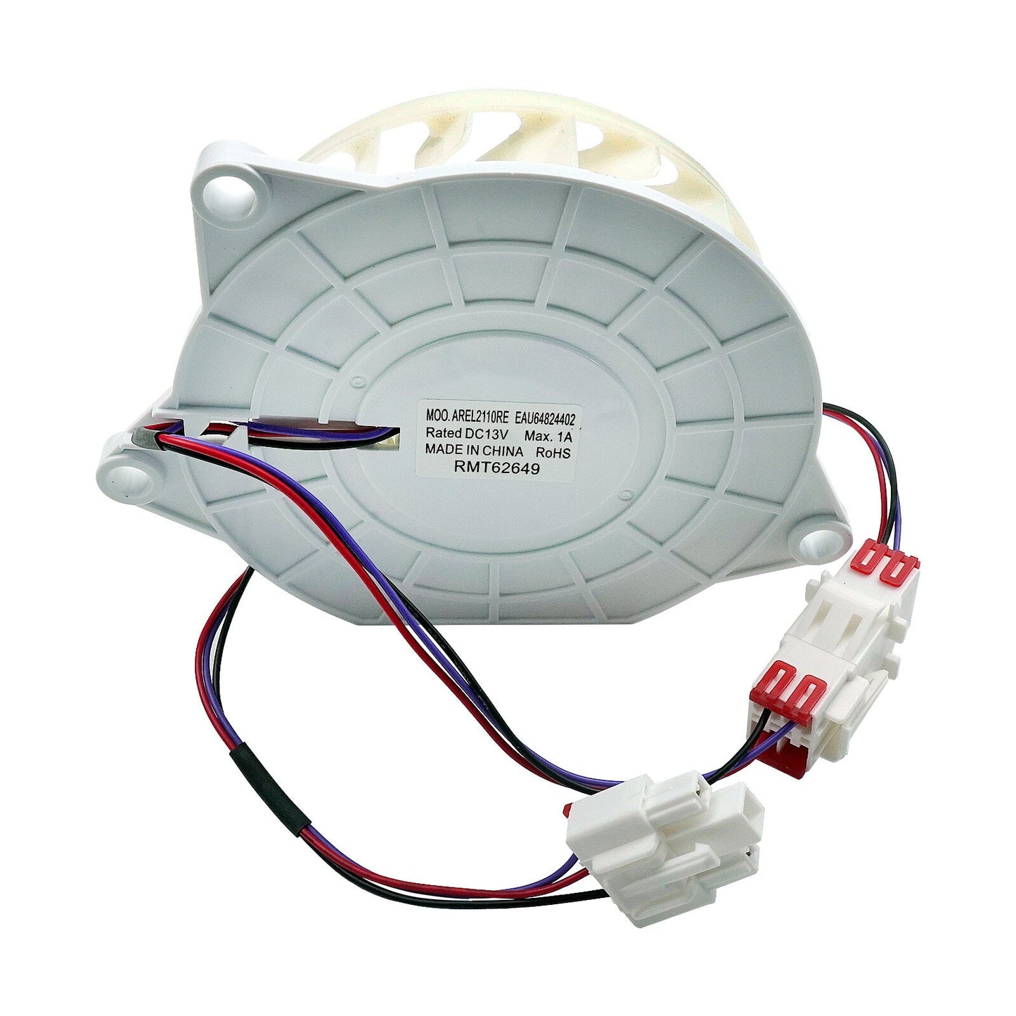 EAU64824402 Refrigerator Evaporator Fan Motor Assembly DC for LG Refrigerator