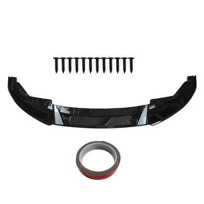 FOR 21-25 BMW G26 M440i i4 M50 GRAN COUPE 3D STYLE GLOSS BLACK FRONT BUMPER LIP