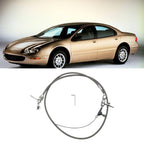 for Chrysler 904 Tranny Kickdown Cable Kit Stainless Braided Kick Down Cable