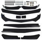 Front Bumper Lip Spoiler Splitter Body Kit Blk For HONDA ACCORD Coupe Sedan Car