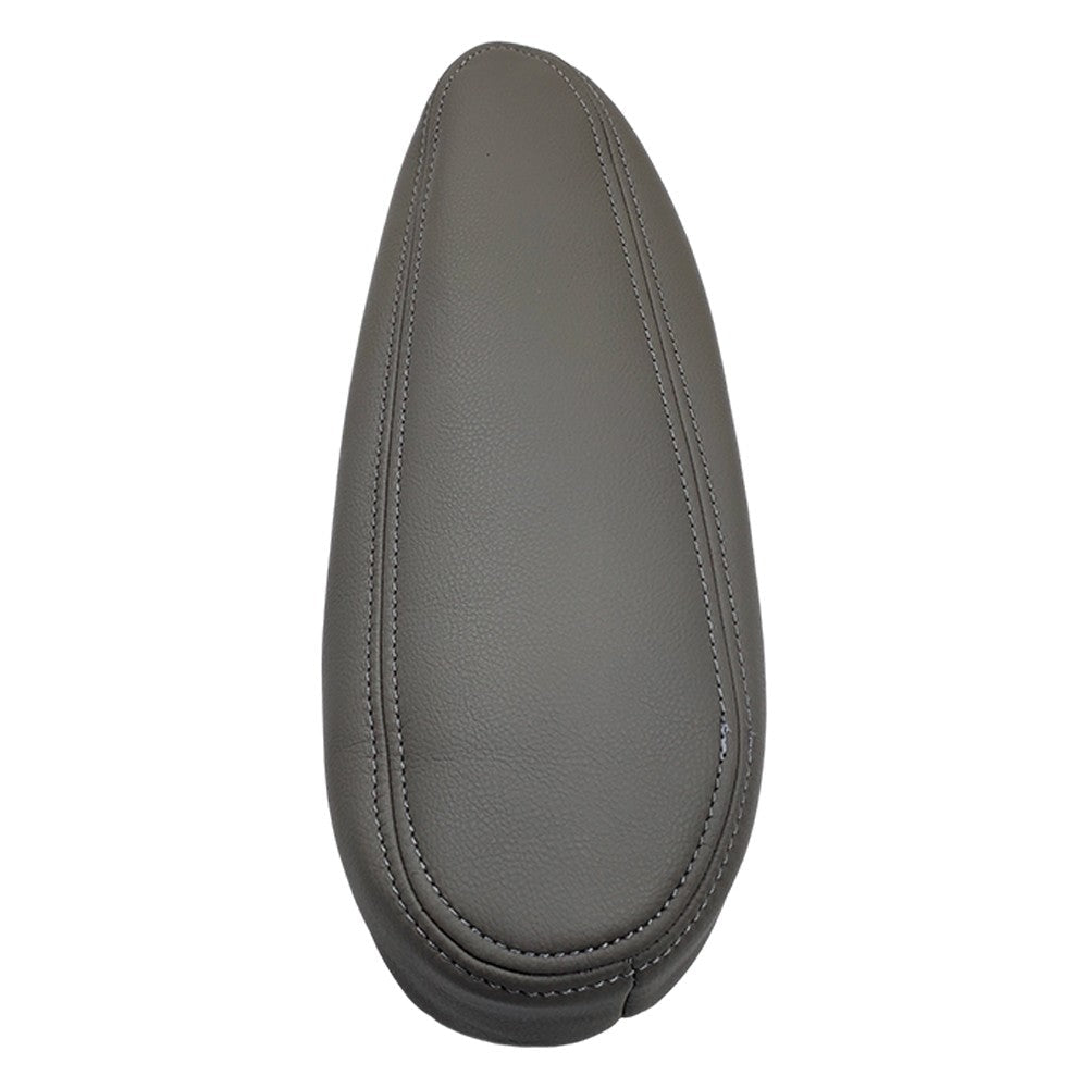 For 2003 - 2006 2007 Classic GMC Sierra Yukon Armrest Leather Cover Gray