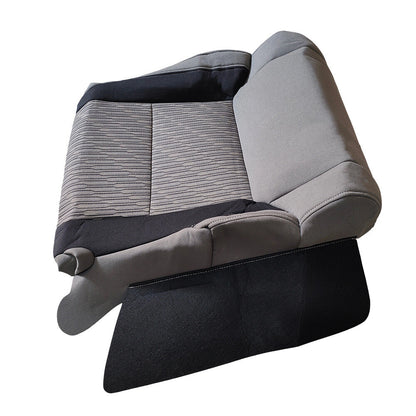 Front Driver Bottom Cloth Seat Cover Gray/Black For 2014 - 2021 Toyota Tundra