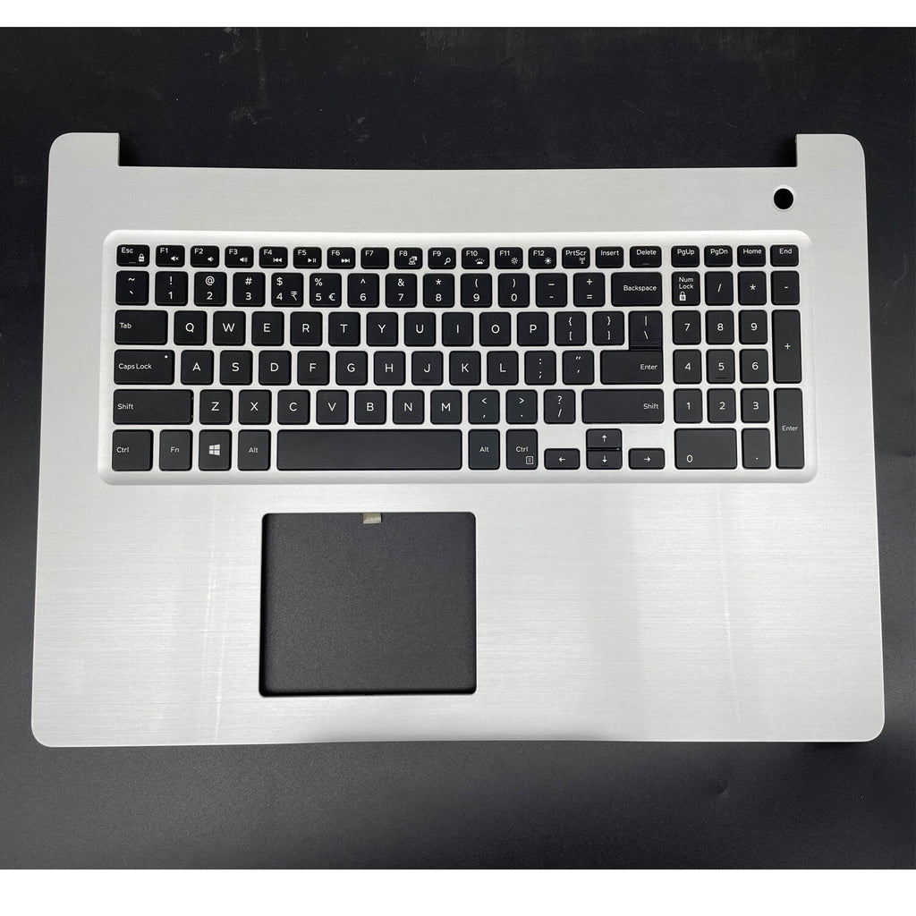 New 06V9FW Silver Palmrest w/ Backlit Keyboard For Dell Inspiron 17 5770 5775 US