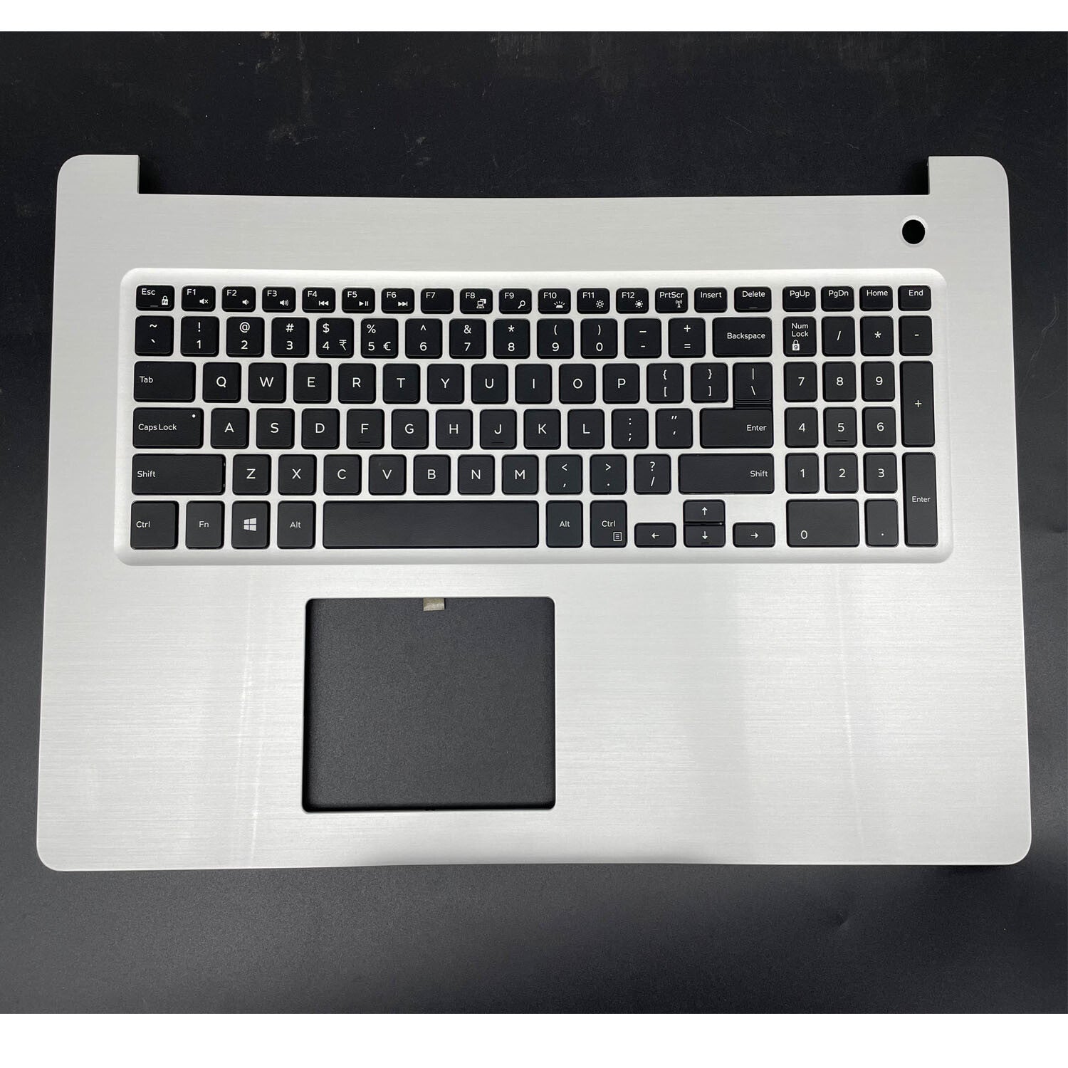 New 06V9FW Silver Palmrest w/ Backlit Keyboard For Dell Inspiron 17 5770 5775 US
