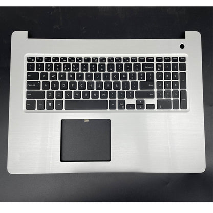 New 06V9FW Silver Palmrest w/ Backlit Keyboard For Dell Inspiron 17 5770 5775 US
