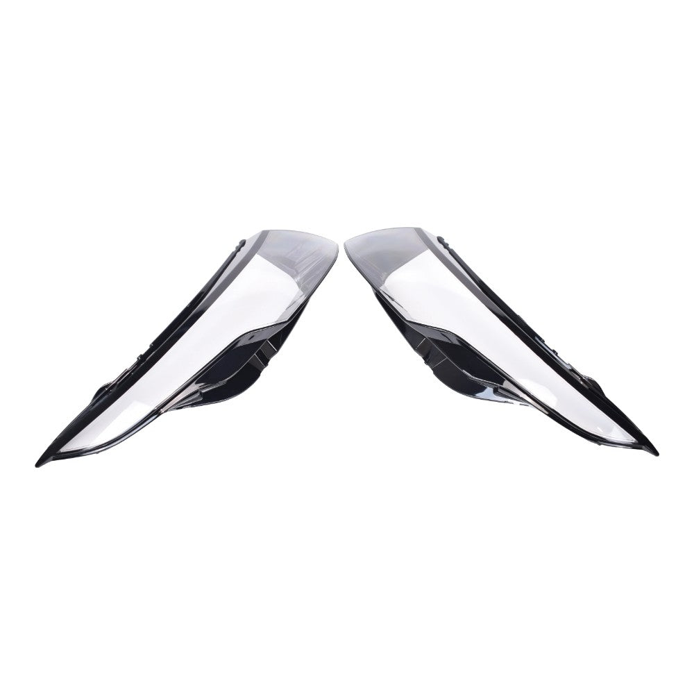 Pair Fits For 2012-2019 Land Rover Range Rover Evoque Headlight Lens Cover New