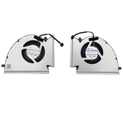 New CPU+GPU Cooling Fan For MSI GP76 GE76 WE76 MS-17K2 MS-17K3 PABD1A010SHR N452