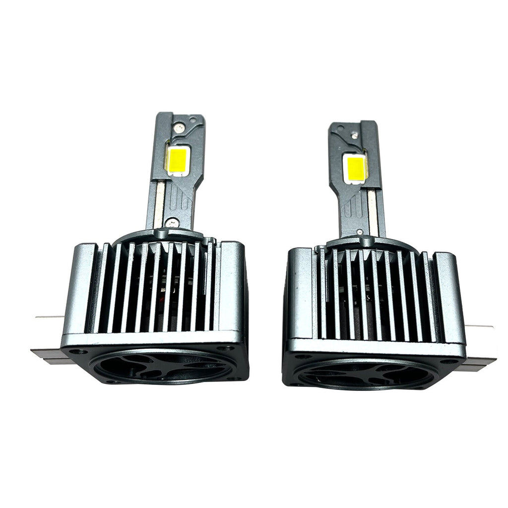 1 Pair D3S D3R LED Headlight Bulbs Kit 6500K White HID Xenon Conversion Lamp