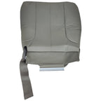 Passenger Side Bottom Leather Seat Cover Gray For 2002-2005 Dodge Ram 1500 SLT