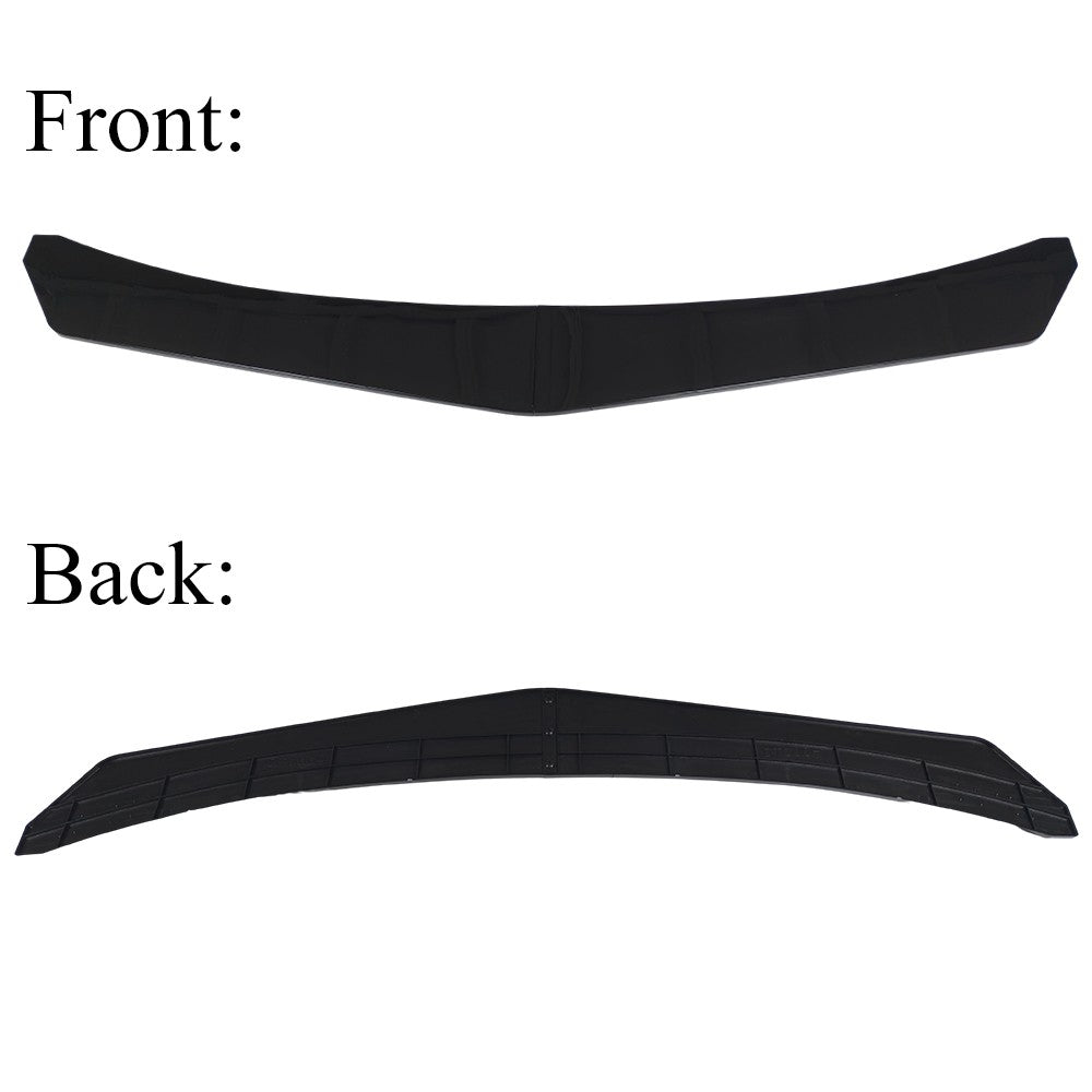 Front Bumper Lip Spoiler Splitter Body Kit Blk For HONDA ACCORD Coupe Sedan Car