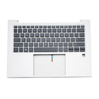 New For HP Elitebook 840 G9 845 US Palmrest w/Backlit Keyboard Silver N09058-001