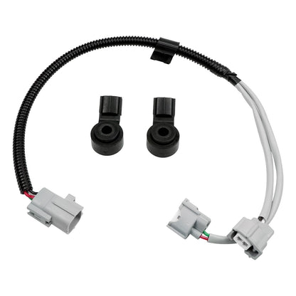 2x For 2004-08 Camry Highlander Sienna Lexus Engine Knock Sensor & Harness Wire