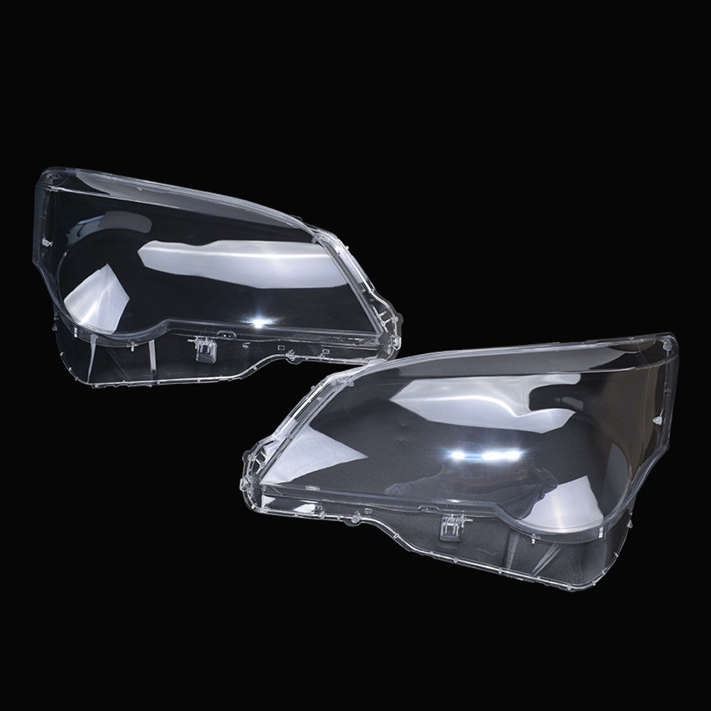For Lexus GX460 2010-2013 A Pair Left & Right Headlight Lens Cover+Sealant Glue