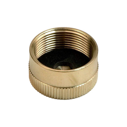 50PCS Solid Brass 1 LB Propane Bottle Cap Gas Tank Cylinder Protect Sealed Cap
