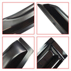 FOR 2021-2025 LEXUS IS300 IS350 PREMIUM BLACK TRIM WINDOW VISOR RAIN GUARD US