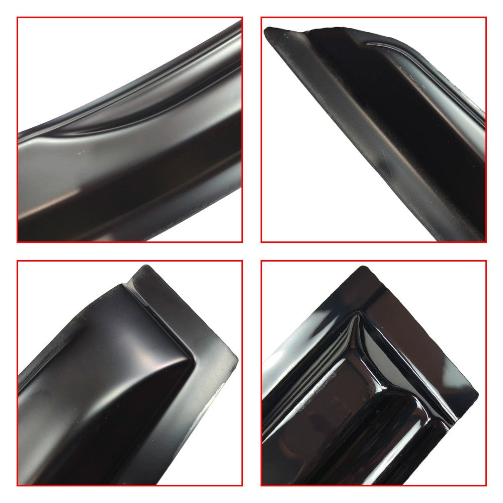 FOR 2021-2025 LEXUS IS300 IS350 PREMIUM BLACK TRIM WINDOW VISOR RAIN GUARD US