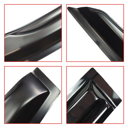 FOR 2021-2025 LEXUS IS300 IS350 PREMIUM BLACK TRIM WINDOW VISOR RAIN GUARD US