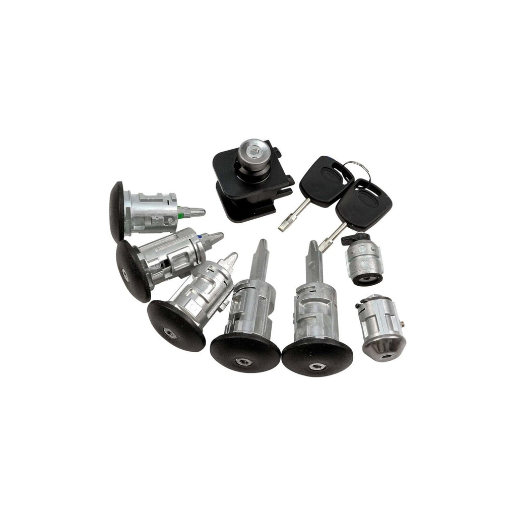 Car Door Cylinder Lock Set of 8 pcs,Front and Rear Driver Door Lock Switches
