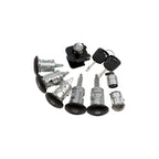 Car Door Cylinder Lock Set of 8 pcs,Front and Rear Driver Door Lock Switches