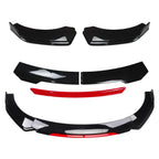 For Mazda 2 3 6 Front Rear Bumper Lip Spoiler Splitter Body Kit Side Skirt