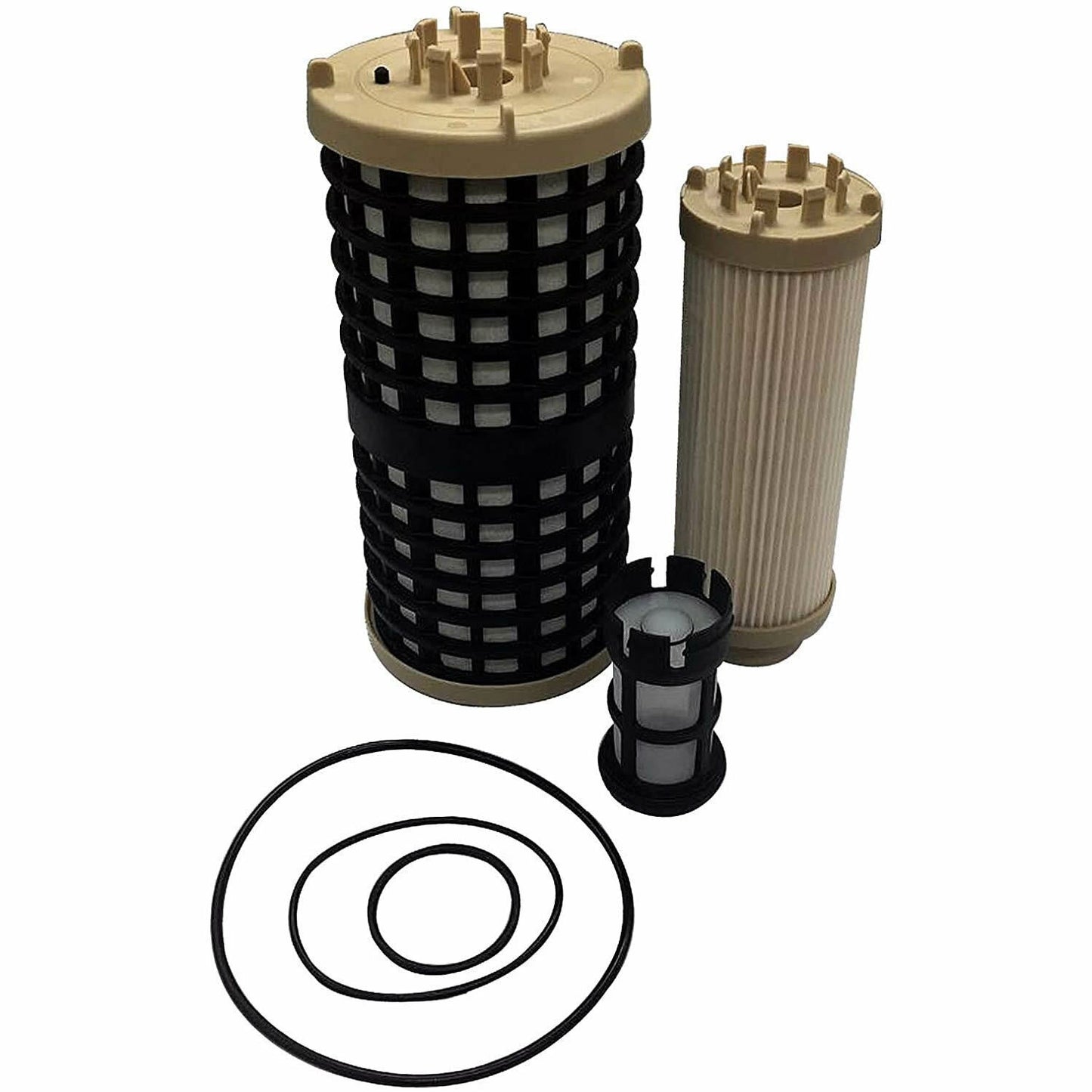 Set of 3 Fuel Filter Kit 33849 For Detroit Diesel DD13 DD15 DD16 Freightliner US