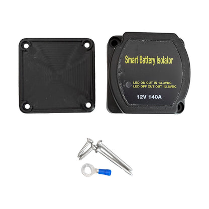 12V 140Amp Dual Battery Isolator Voltage Sensitive Relay For RVs Vehicles Cars
