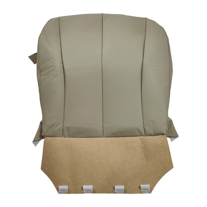 Driver Side Bottom Replacement Leather Seat Cover Tan For 2007-2011 Toyota Camry