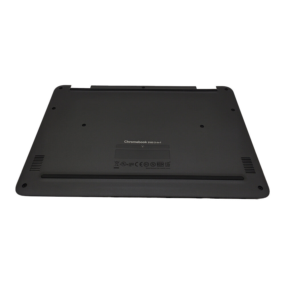 Lower Bottom Base Case Cover For Dell Chromebook 3100 2-in-1 PPWP2 0PPWP2 Black
